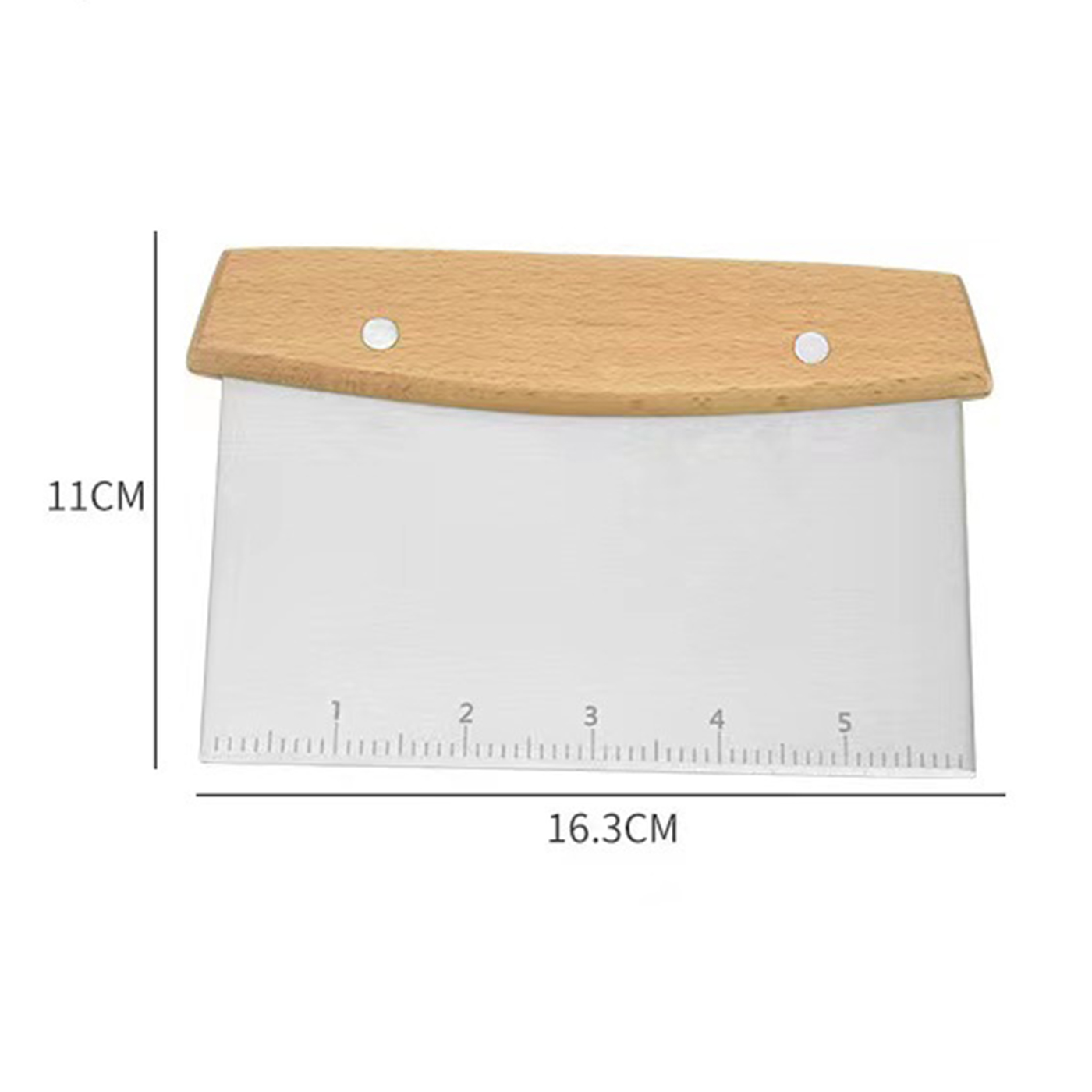 Stainless Steel Metal Griddle Scraper2