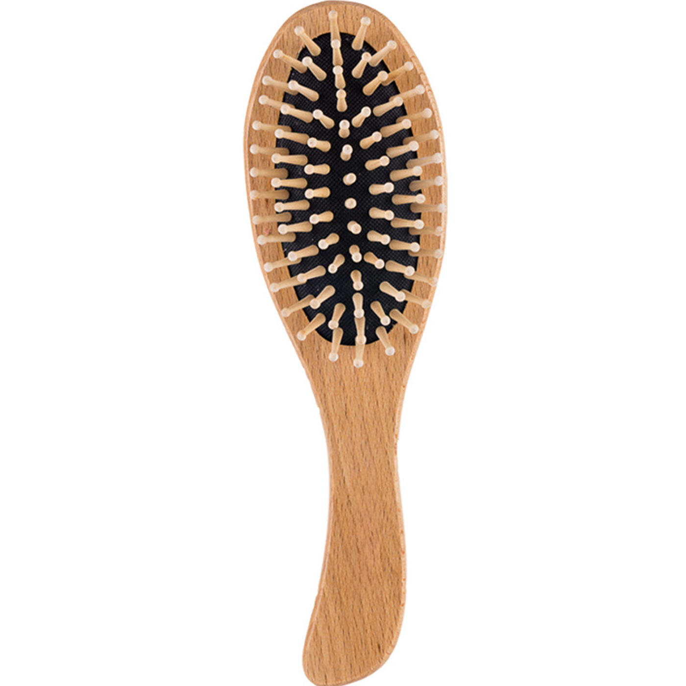 Bamboo Hair Brush With Wooden Pin2