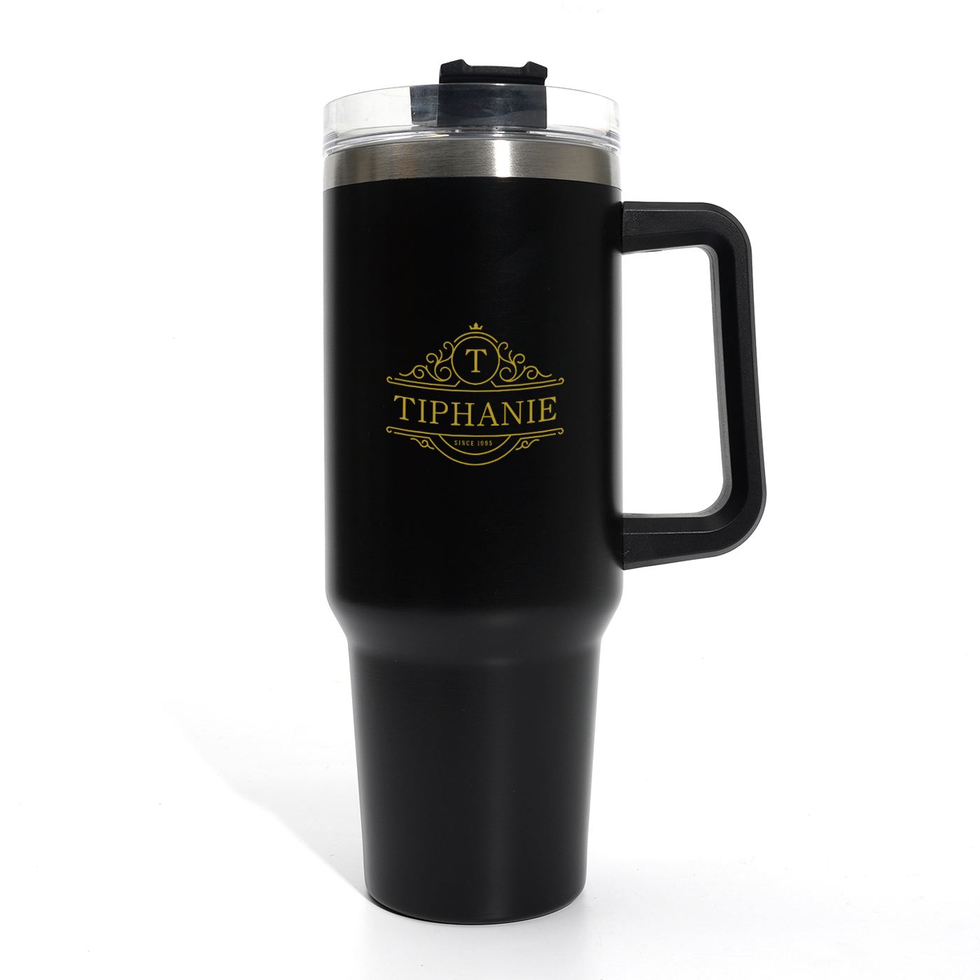 40 oz. Stainless Steel Insulated Tumbler With Handle