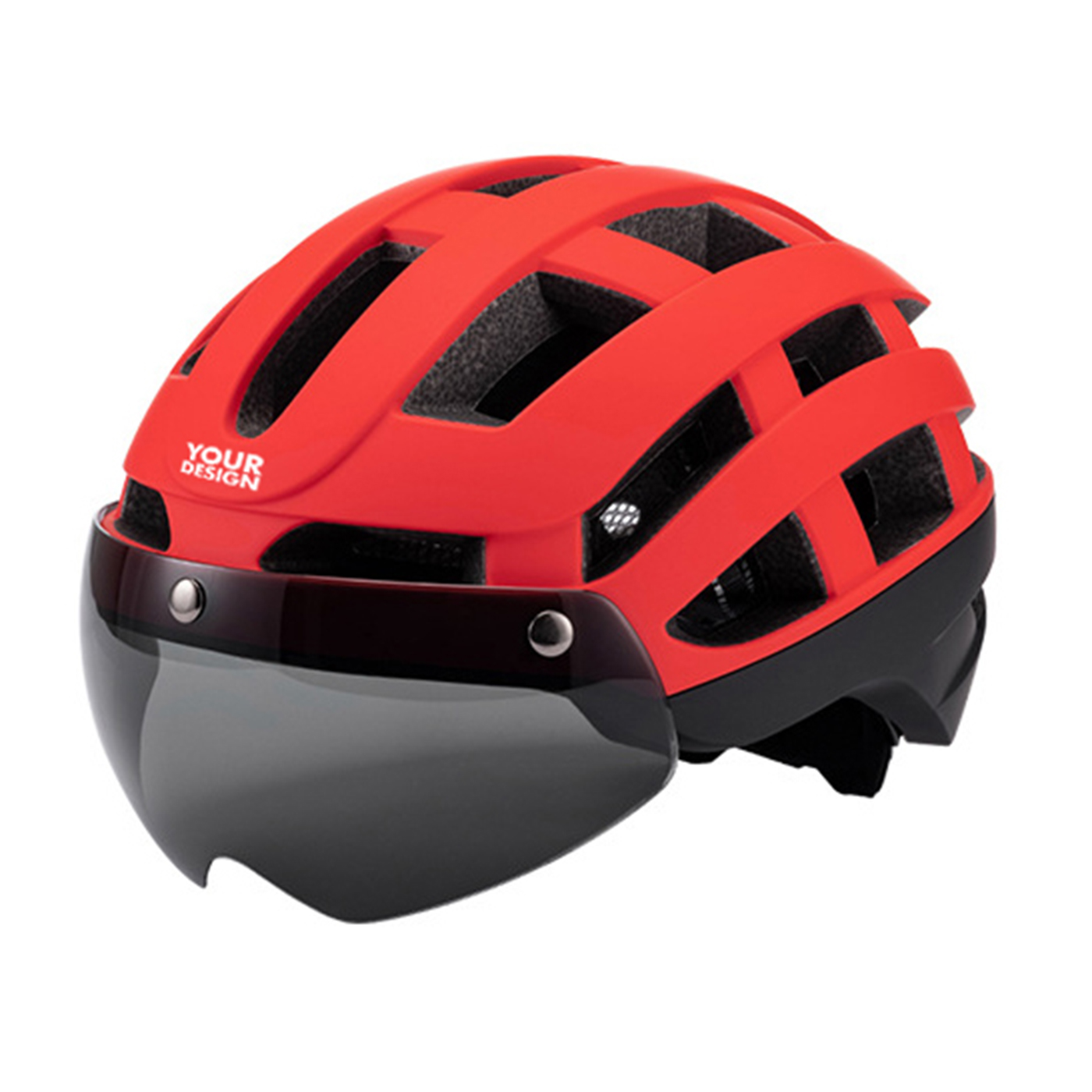 Cycling Helmet With Goggle1