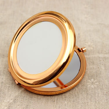 Round Pocket Double-Sided Makeup Mirror2