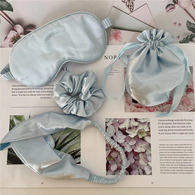 Soft Silk Satin Eyemask Sleep Gift Set2
