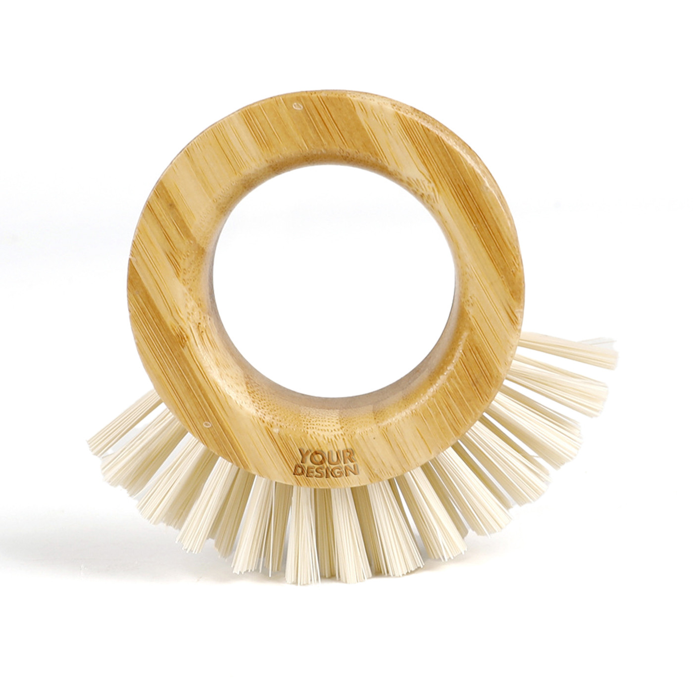 Bamboo Ring Vegetable Scrubber