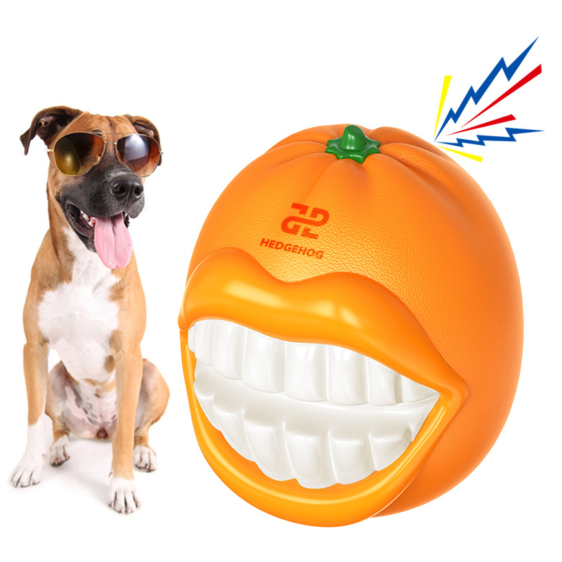Orange Shape Pet Chew Toy