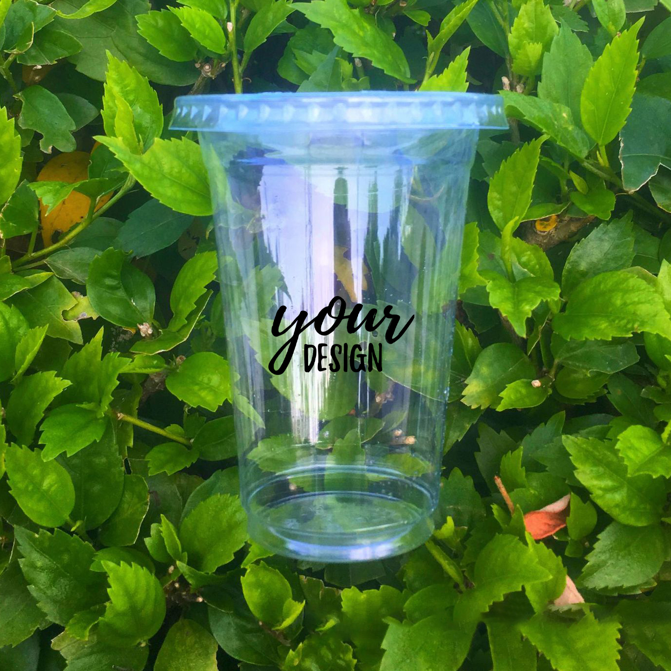 9 oz. Clear PET Cup With Lid1