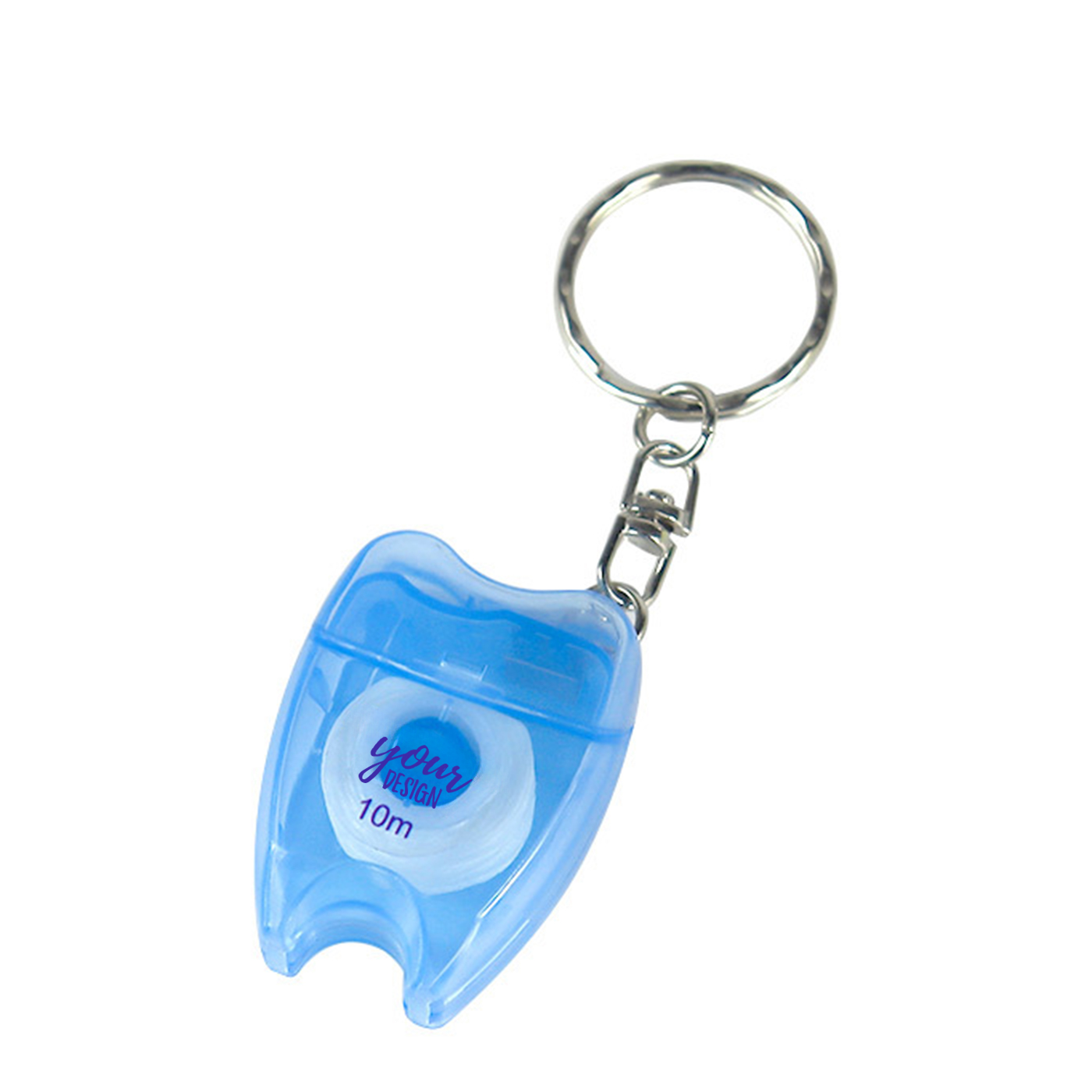 Portable Mint Dental Floss Keyring1