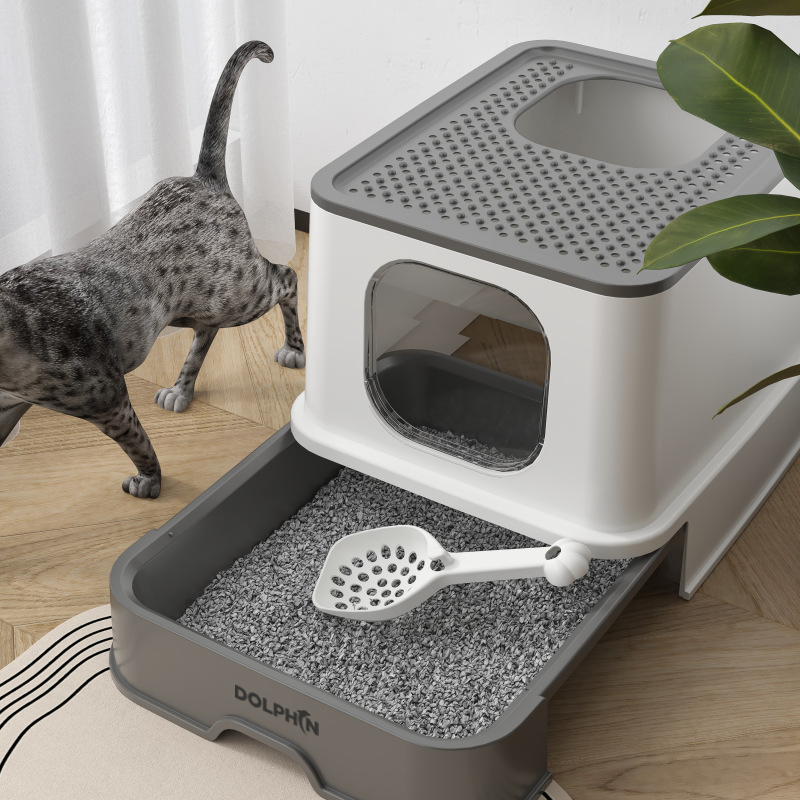 Top Entry Cat Litter Box