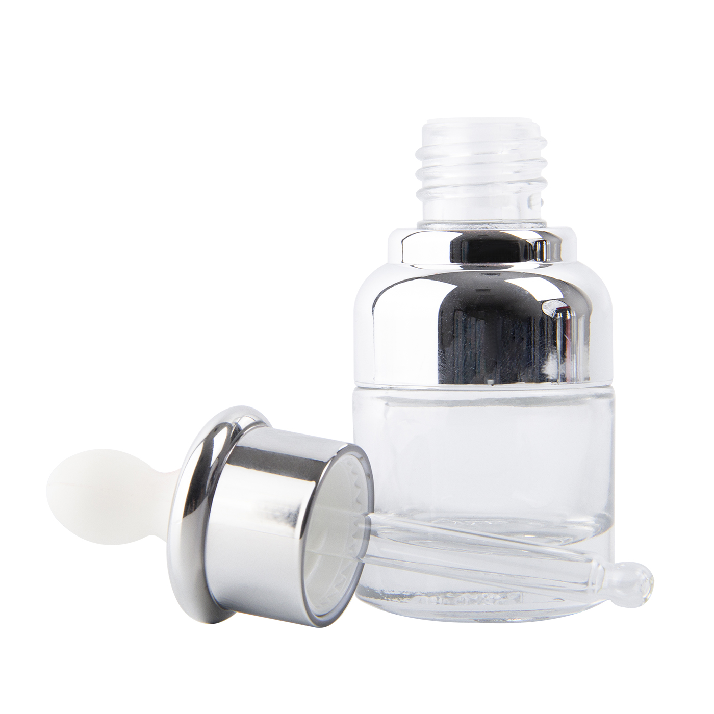 20ml Clear Glass Dropper Bottle1