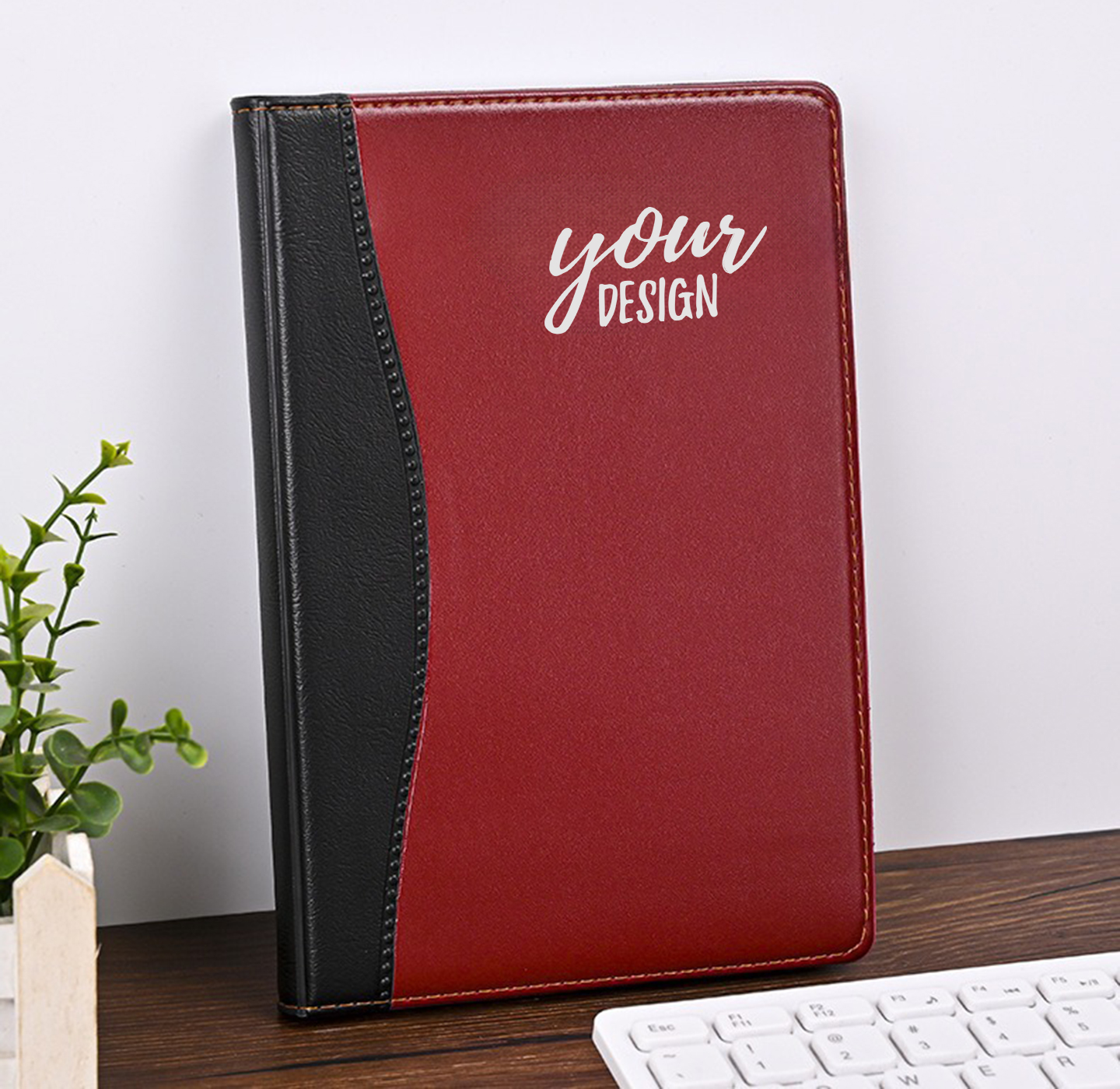 Custom 2024 PU Leather Diary1