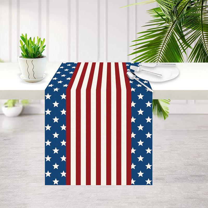 Plastic Patriotic Tablecloth2