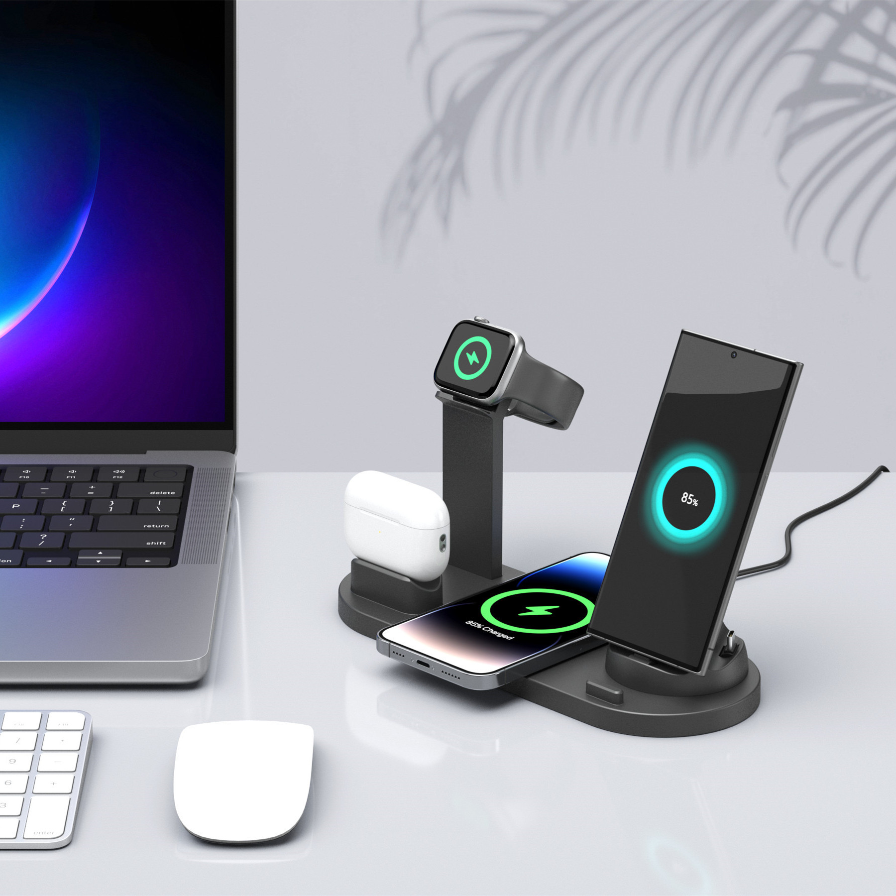 4 In1 Wireless Charging Stand3