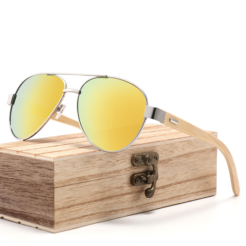 Classic Bamboo Temple Sunglasses2