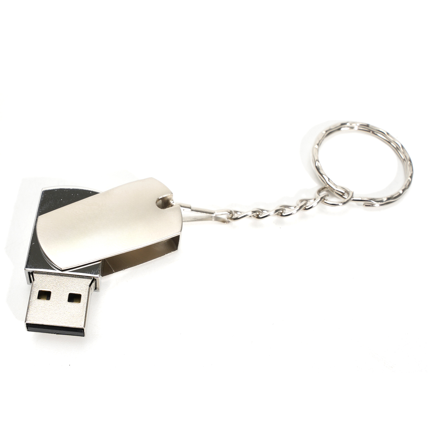 Rotating USB Flash Drive Keychain2