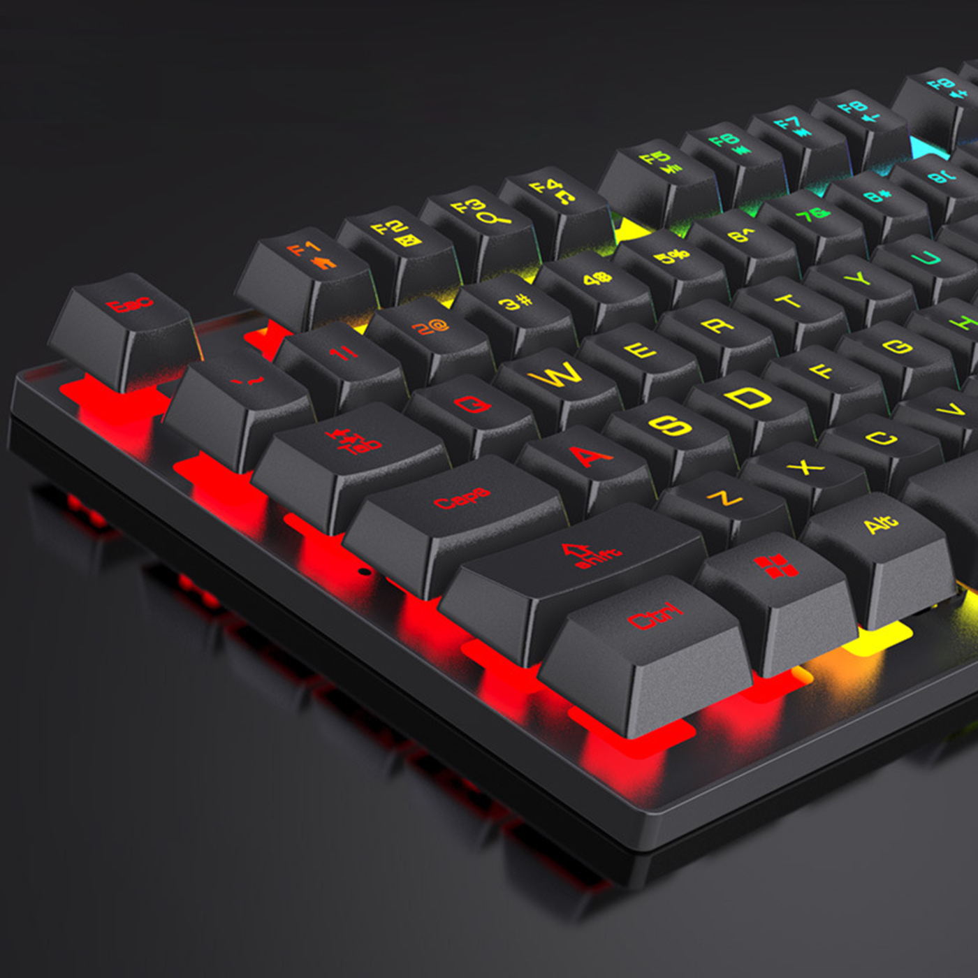 Illuminated Mechanical Touch Game Keyboard2