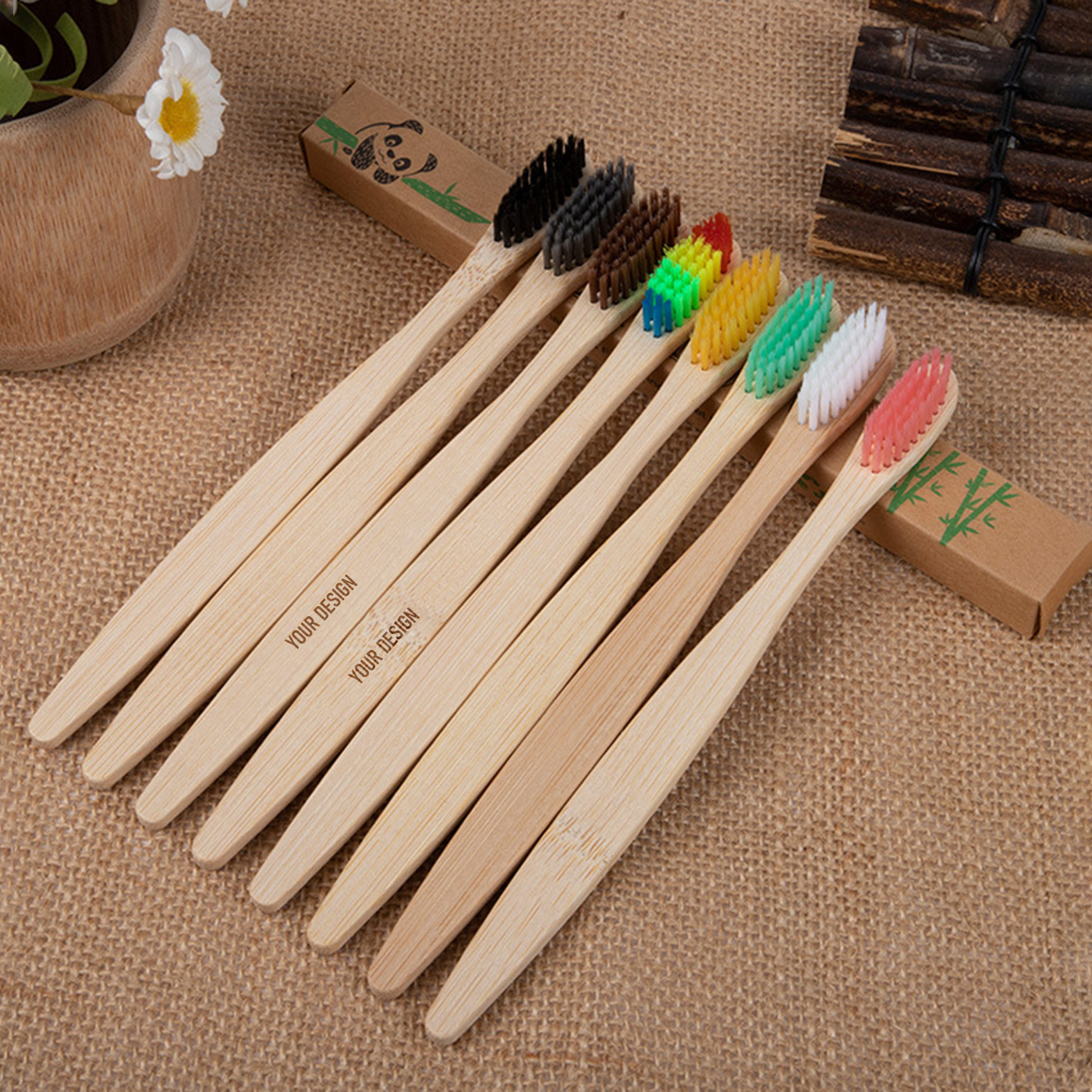 Biodegradable Bamboo Wood Toothbrush1