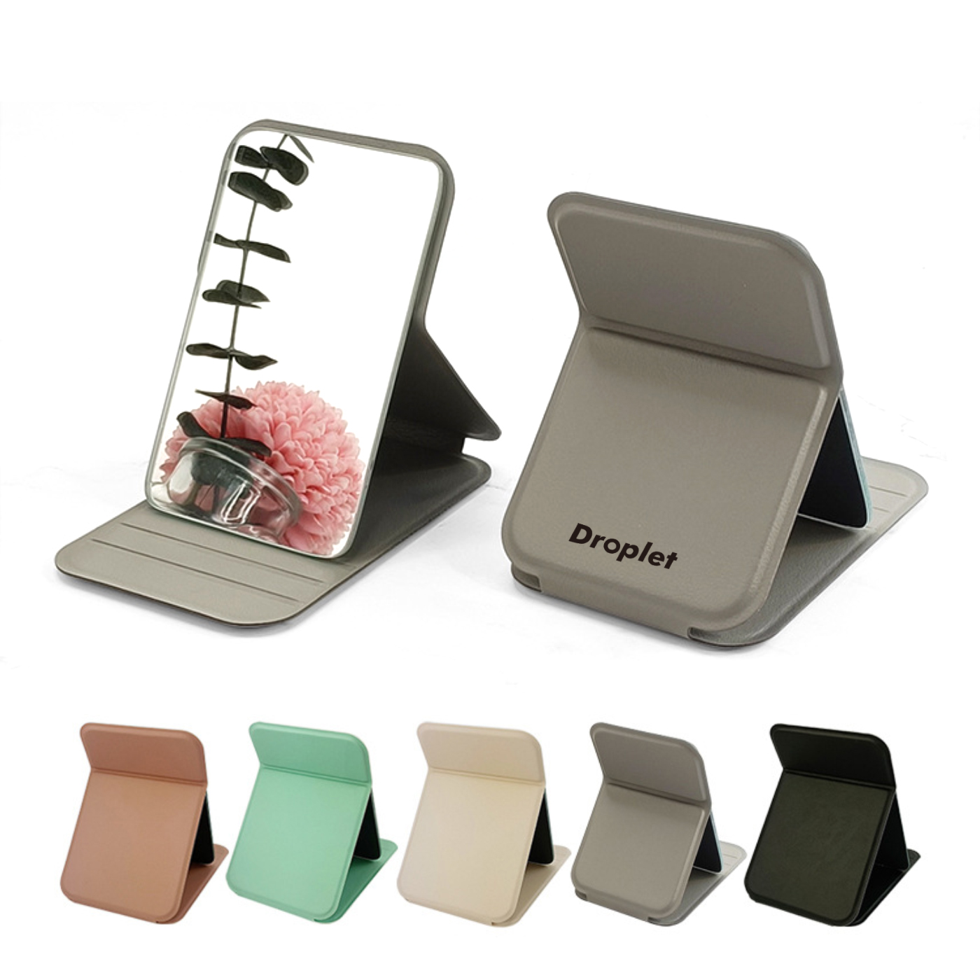 PU Portable Folding Mirror