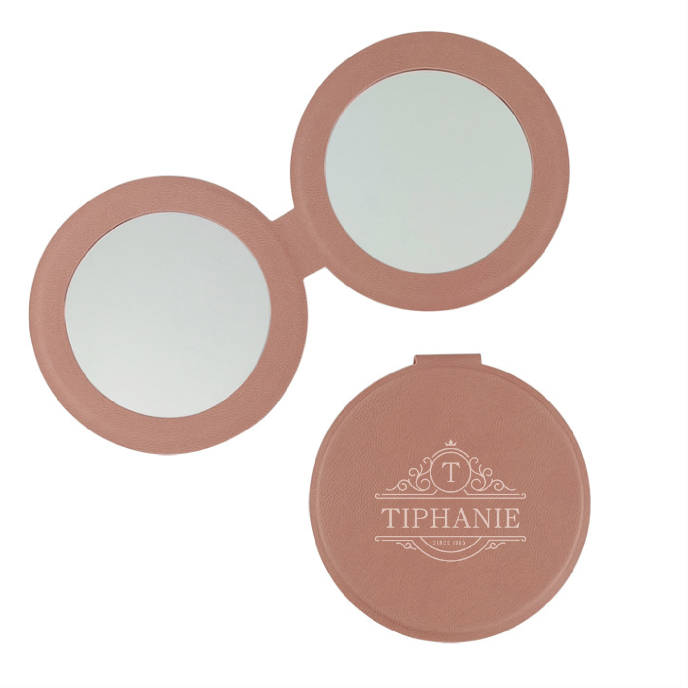 PU Magnetic Mini Makeup Mirror