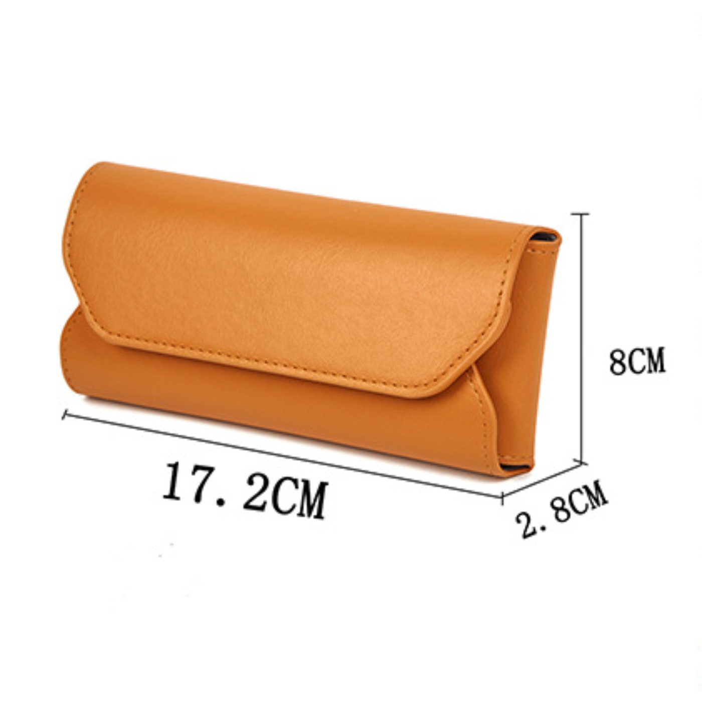 PVC Leather Glasses Protective Case2