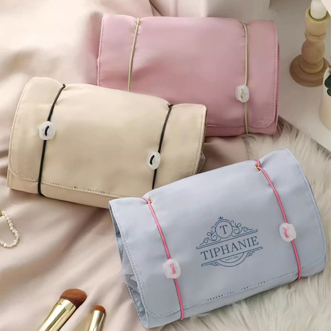 Folding Travel Cosmetic Bag