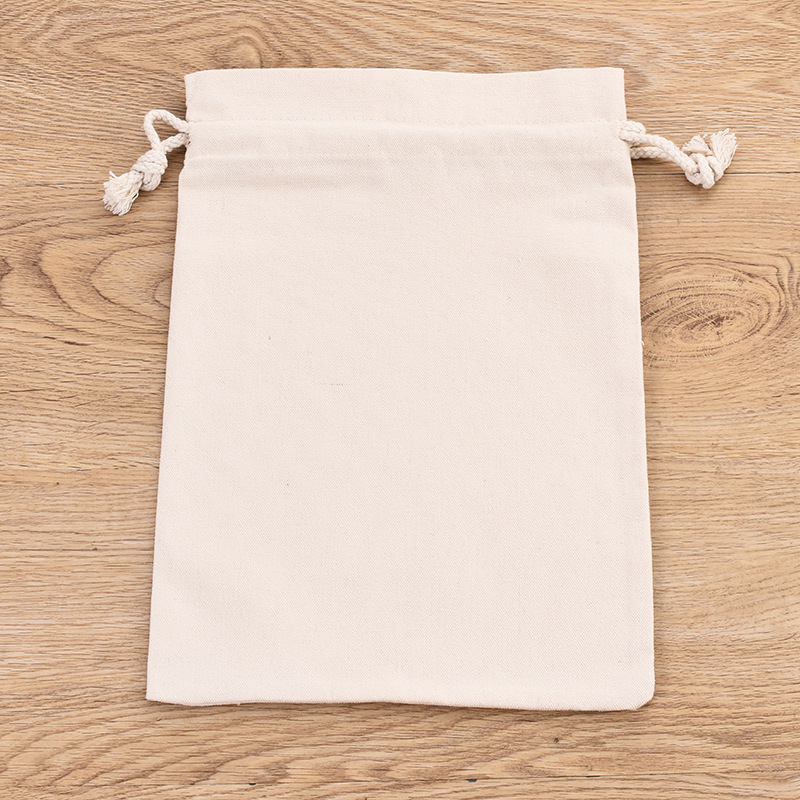 Cotton Storage Bag With Drawstring3