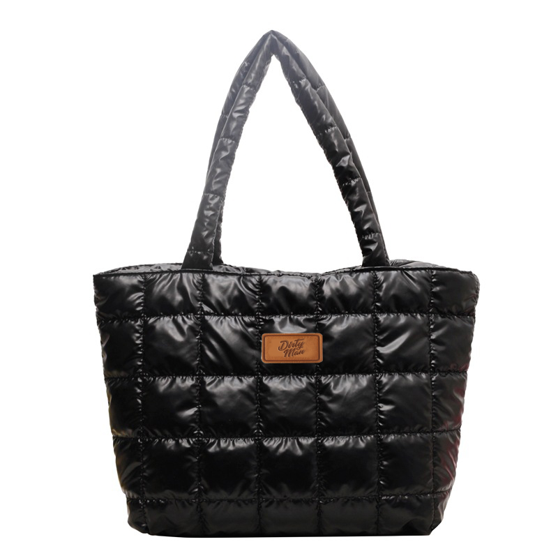 Large Quilted Tote Bag