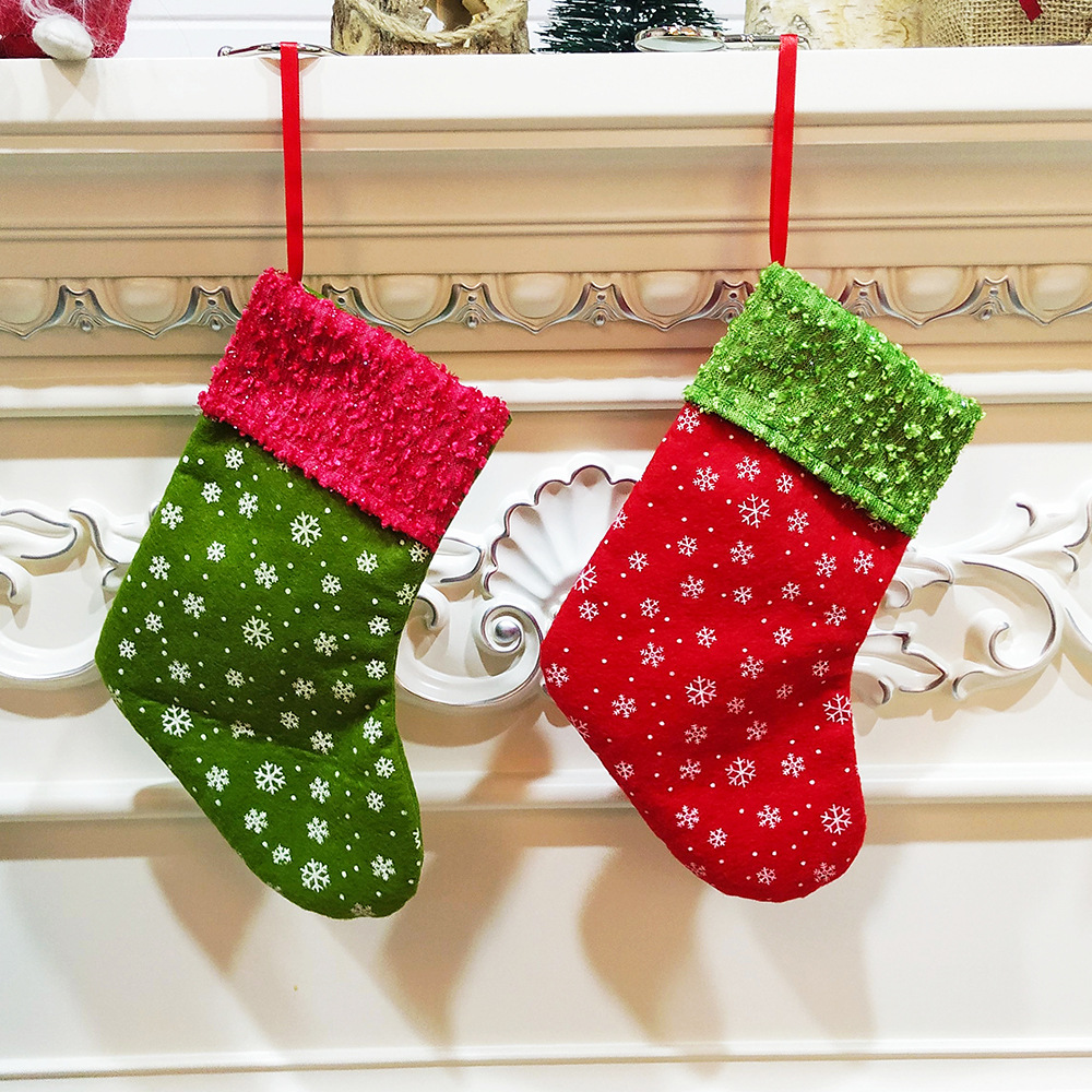 Christmas Stocking Shaped Gift Bag2