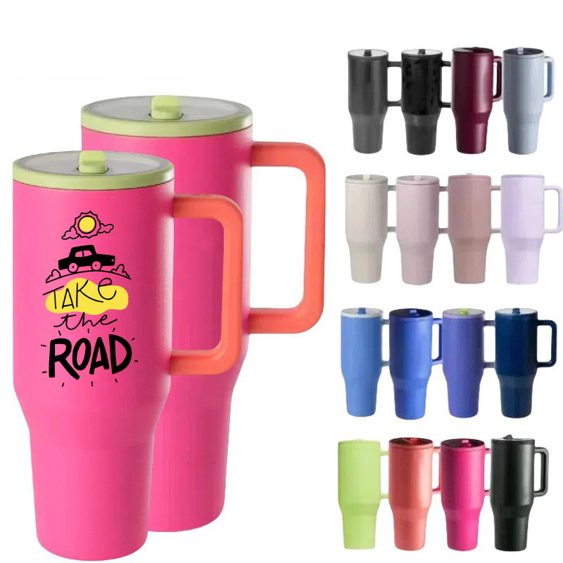 30 oz. Tumbler With Handle And Lid