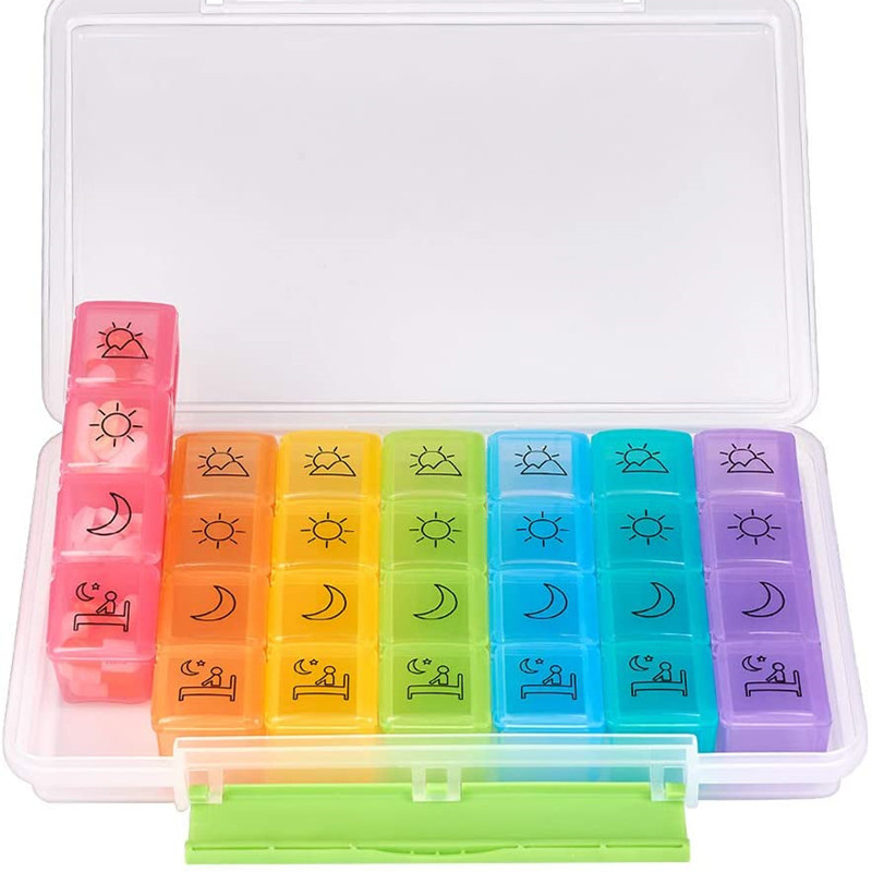 Rainbow 7 Days Pill Box1