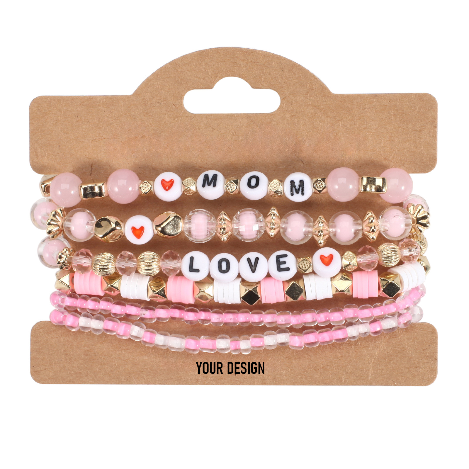 Clay Bead Friendship Bracelet Set