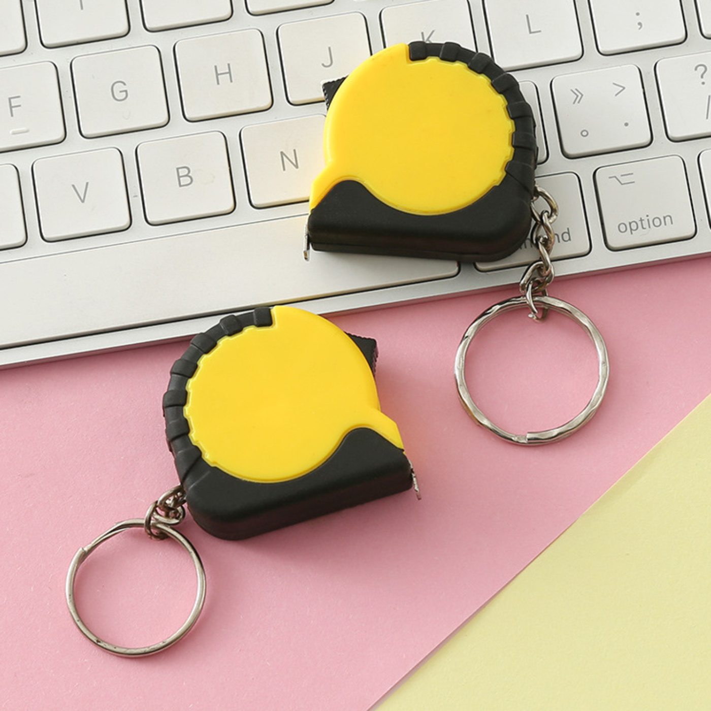 Retractable Tape Measure With Keychain1