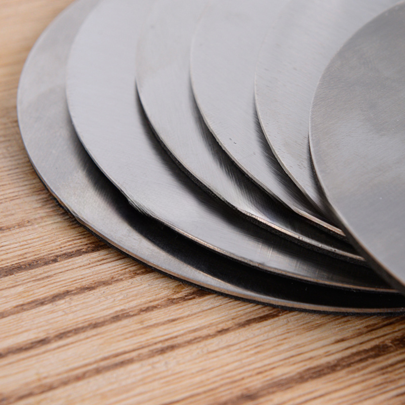 Stainless Steel Round Coasters With Holder3