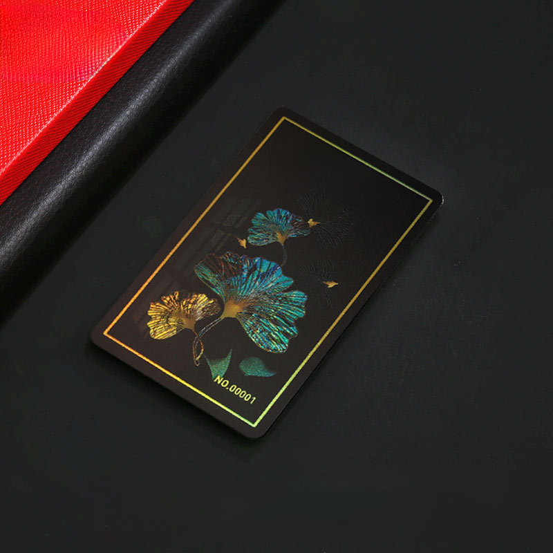 Personalized Laser Flashing Card2