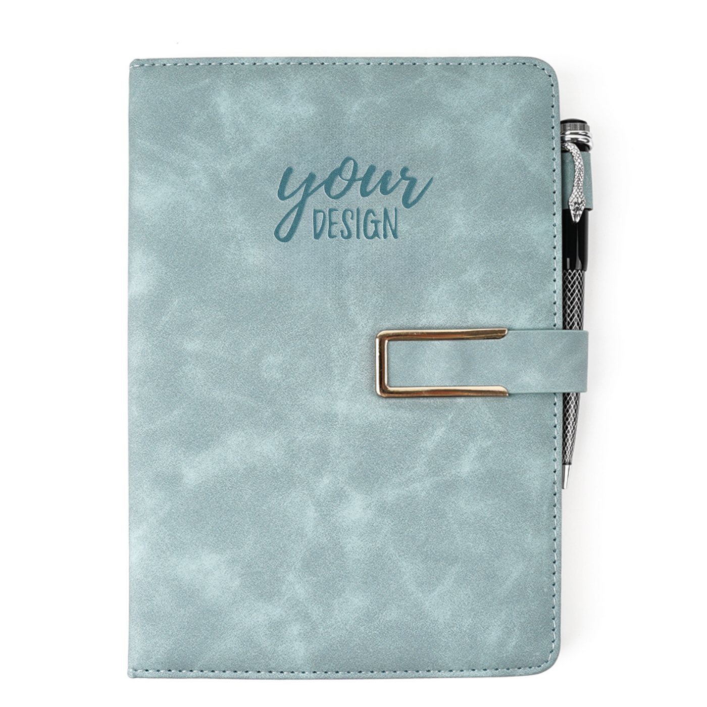 A5 Notebook With Metal Rim Magnetic Buckle4