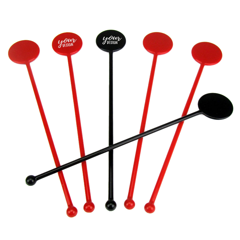 Customizable Plastic Swizzle Sticks