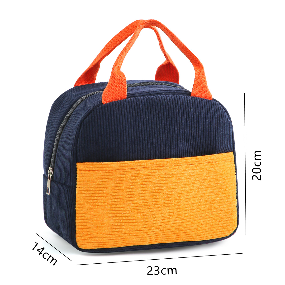 Corduroy Insulated Lunch Bag1