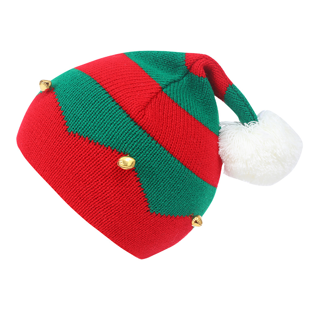 Christmas Hat With Plush Ball1