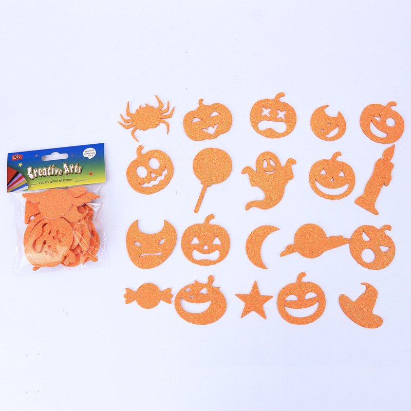 Halloween Glitter Stickers1