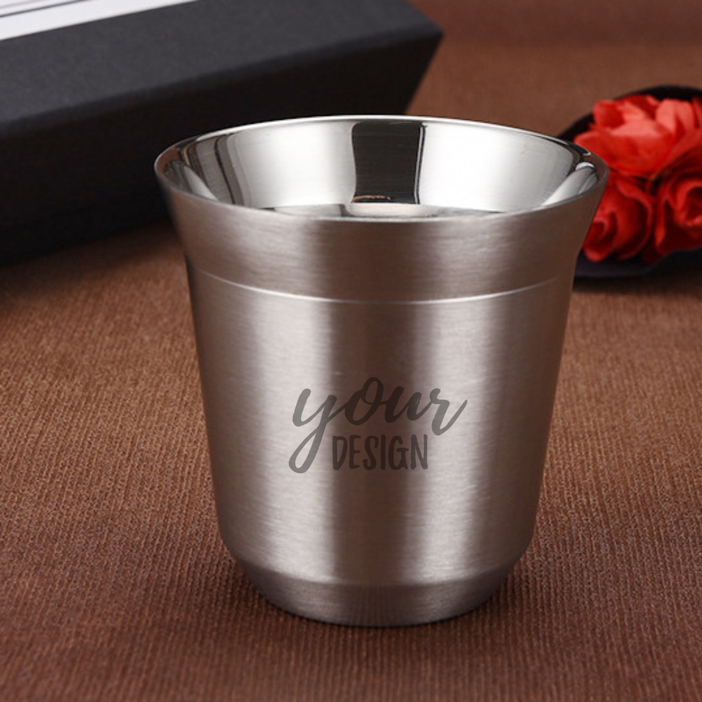 5.4oz. Portable Stainless Steel Coffee Mug