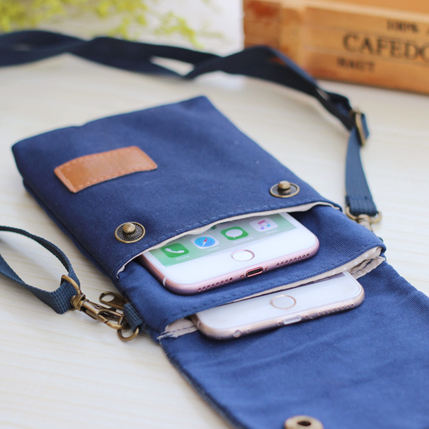 Canvas Mobile Phone Shoulder Bag3