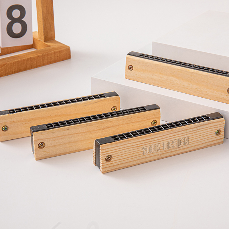 Custom Wooden Harmonica