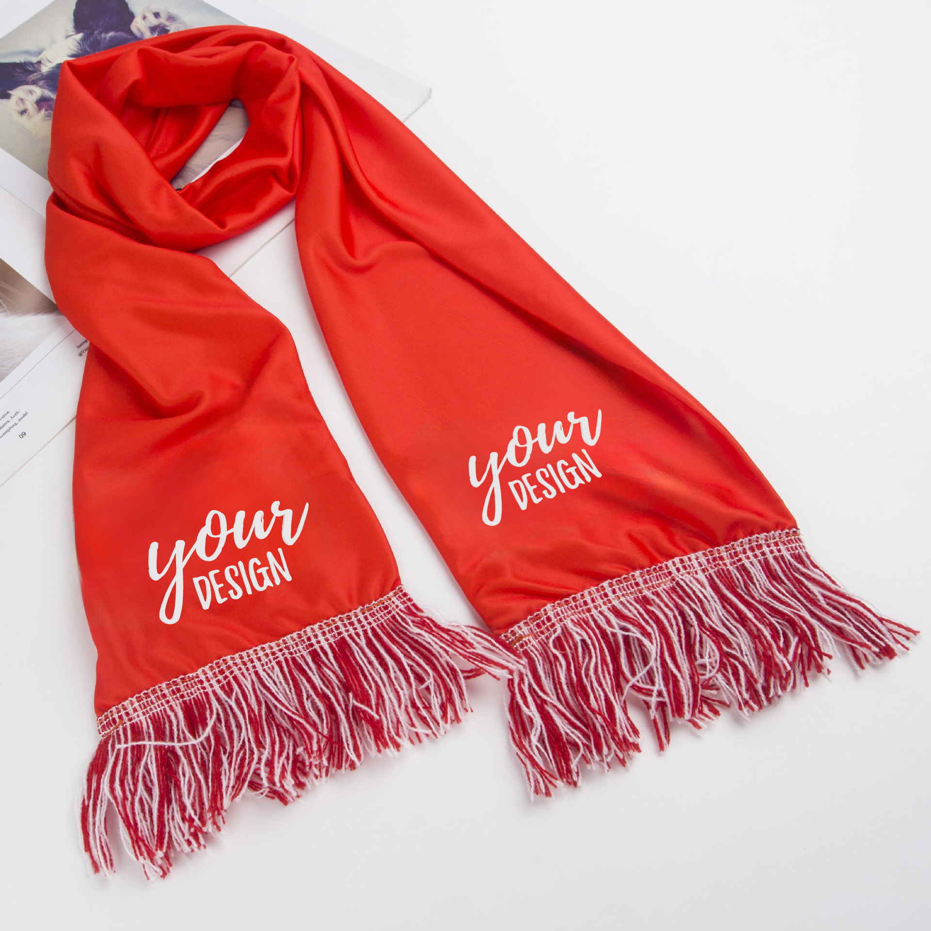 Custom Sports Fan Scarf