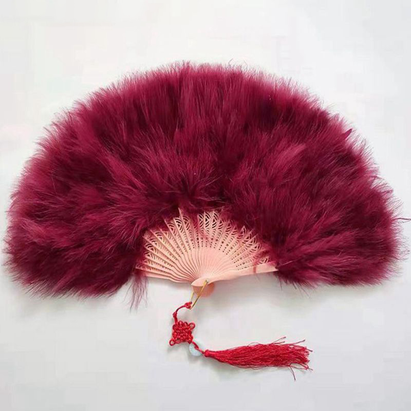 Custom Feather Hand Fan