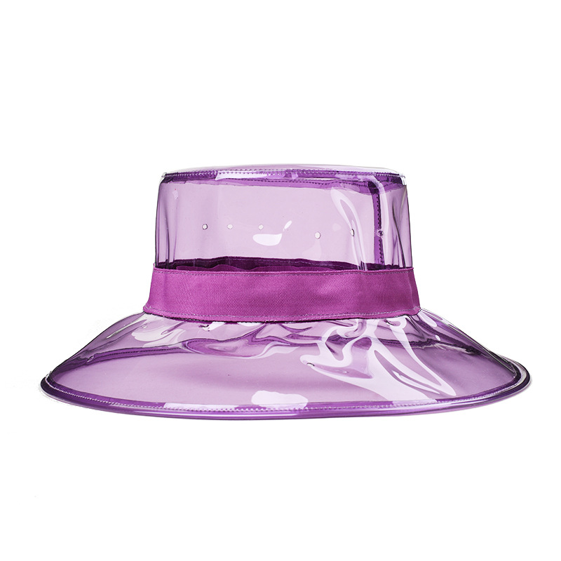 Custom PVC Transparent Bucket Hat3