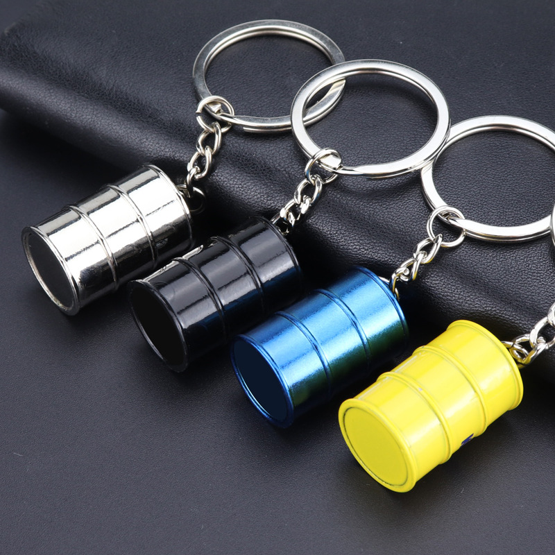 Custom Oil Bucket Key Chain2