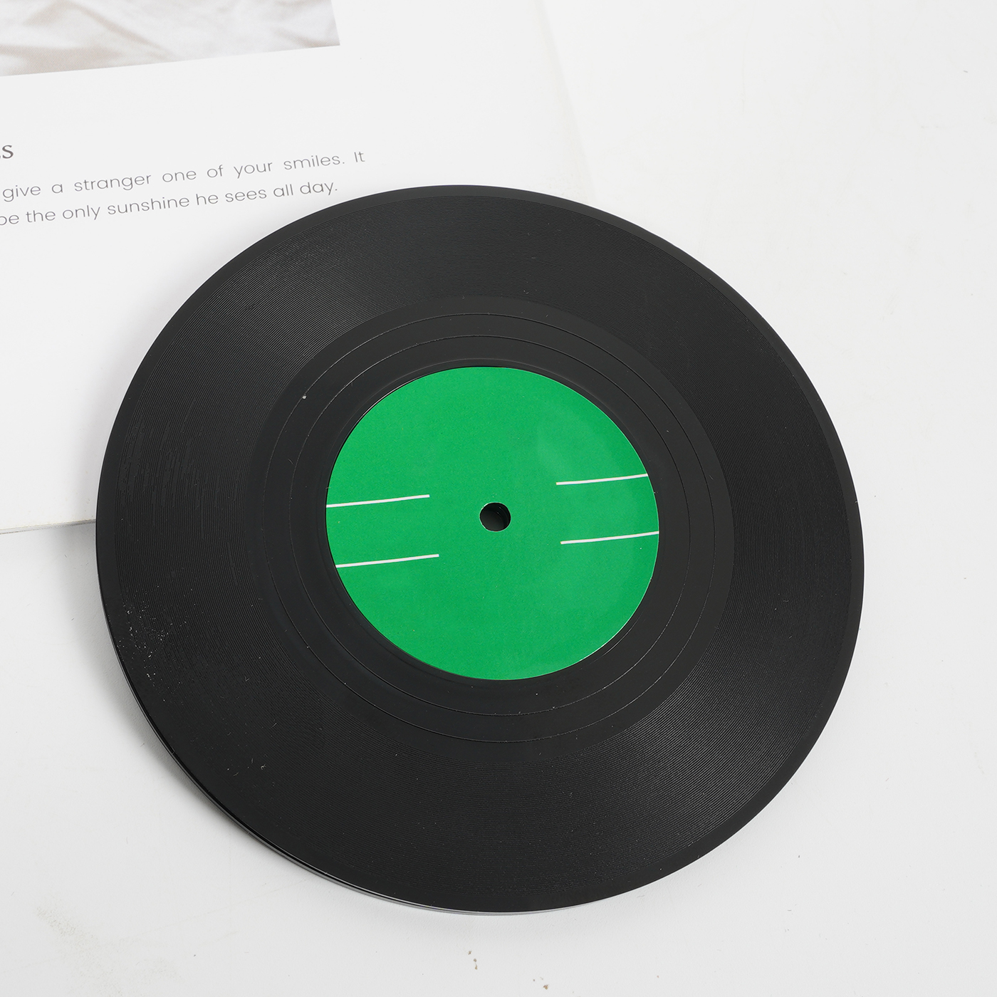 Custom Record Coaster2