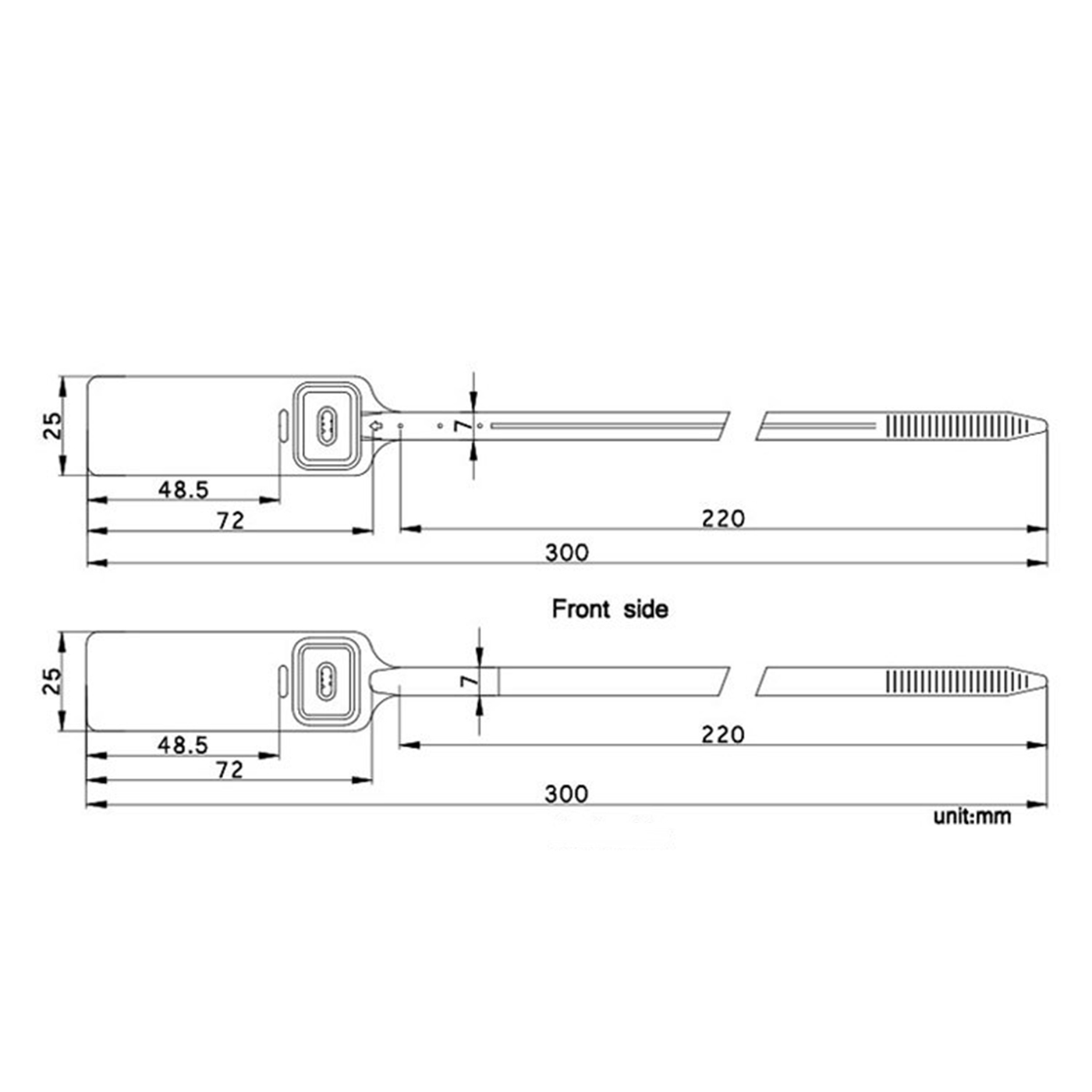 Anti Tamper Seal Security Tag3