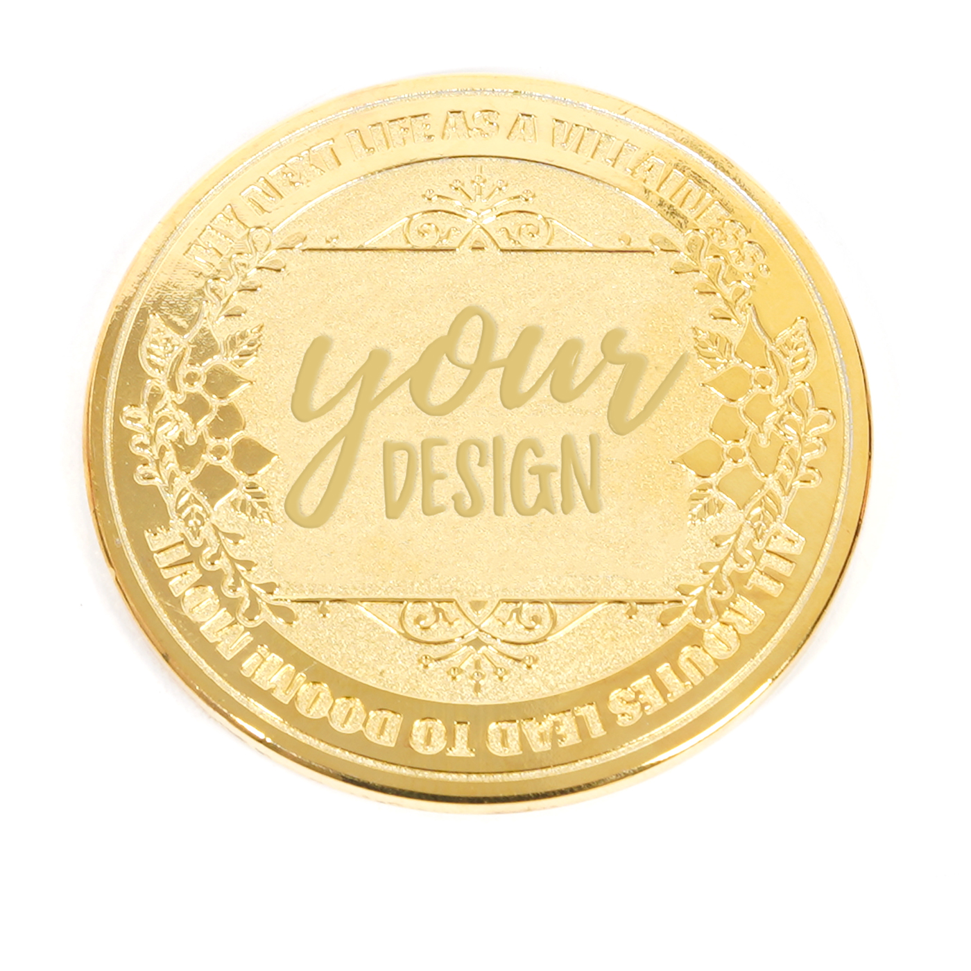 Custom Gold Plated Coin