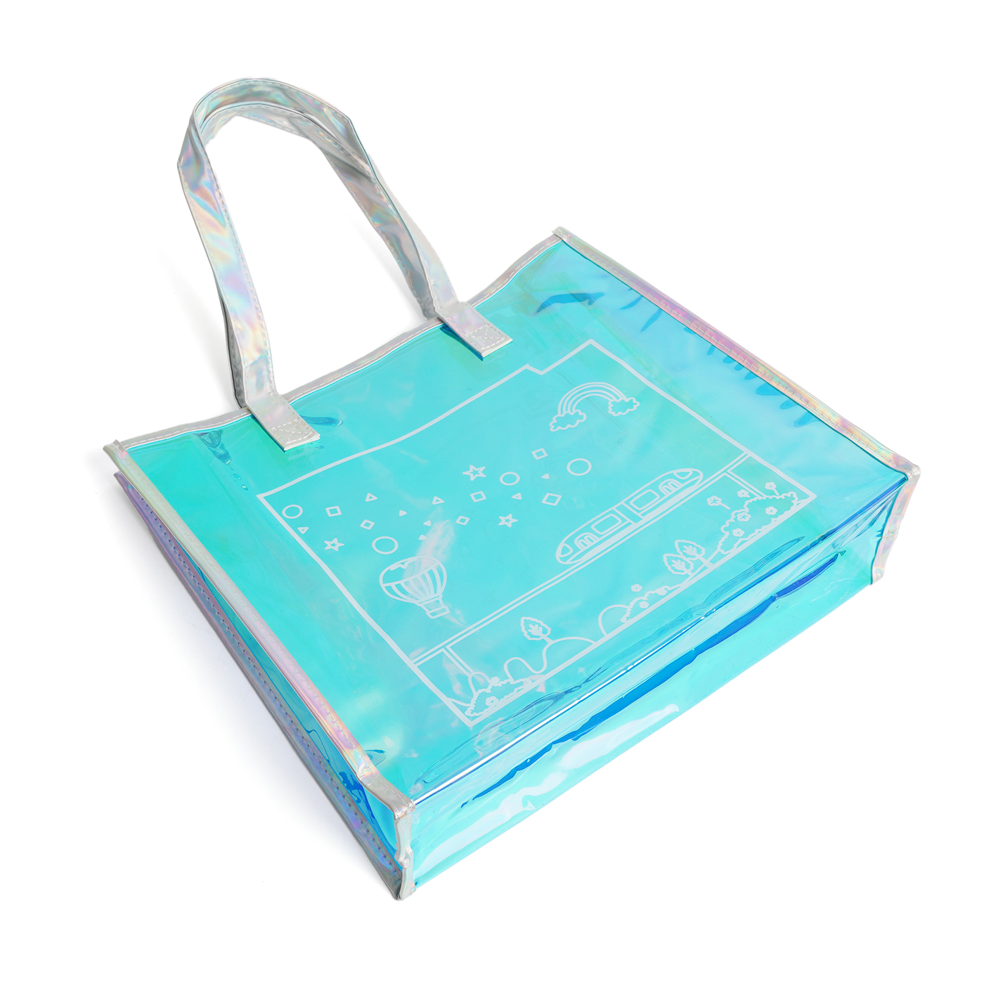 Transparent Iridescent Handbag1