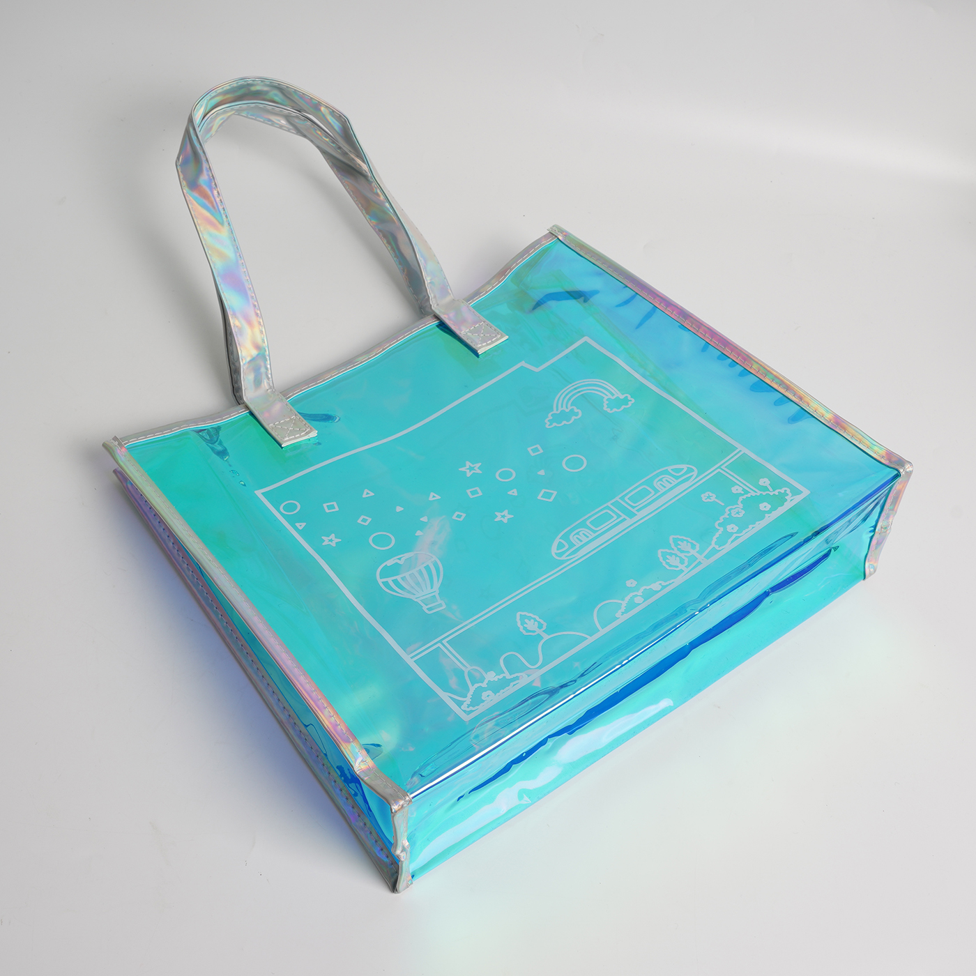 Transparent Iridescent Handbag2