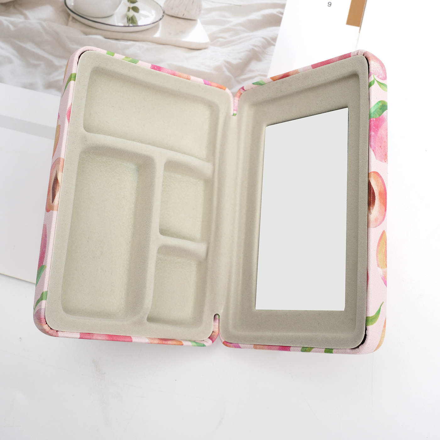 Travel Jewelry Box With Mirror2